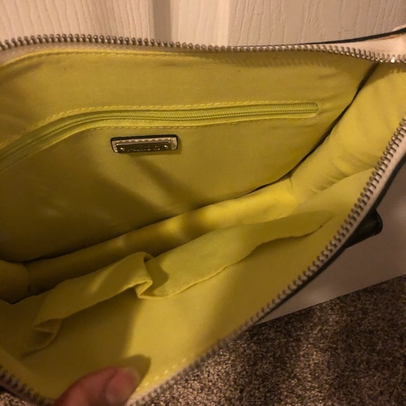 Aldo Purse, cream, black and lime - Picture 3 of 3